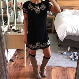 Lulus Black Shift Dress